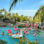 Piscina do Resort Fazenda São João, ambiente perfeito para as férias de verão