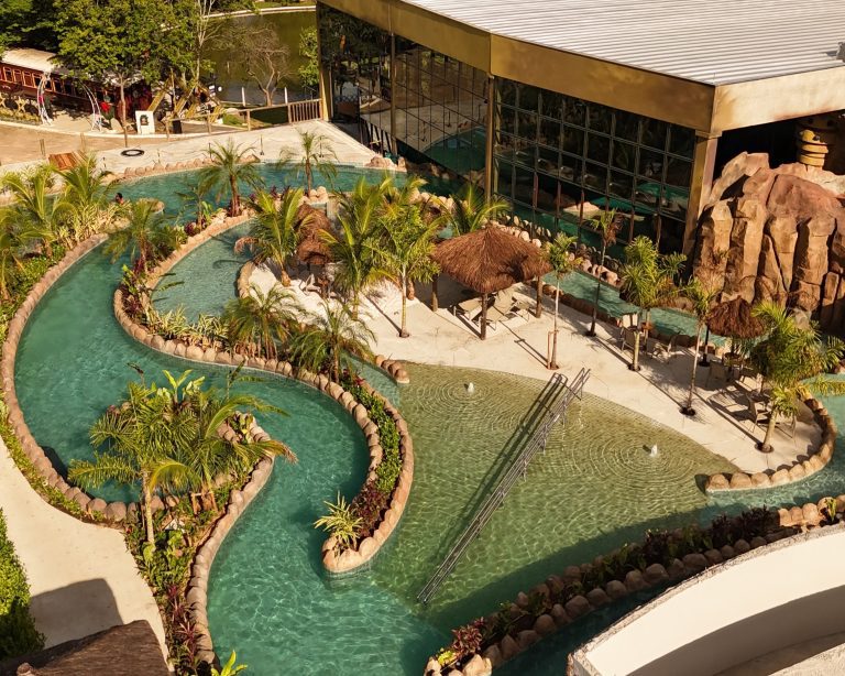 Parque aquático em São Pedro