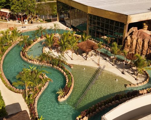 Parque aquático em São Pedro